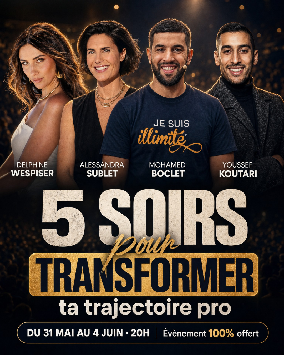 Mohamed Boclet - Connaissance illimitée ad creative, May 2026