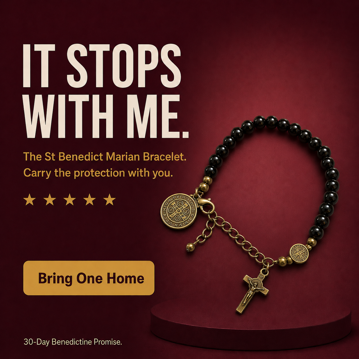 Mother Mary's Voice ad creative, June 2026