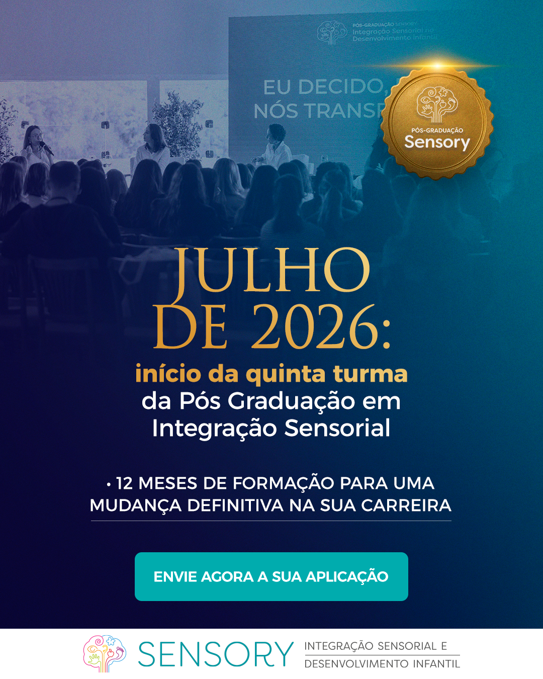 Sensory - Integração Sensorial e Desenvolvimento Infantil ad creative, July 2026