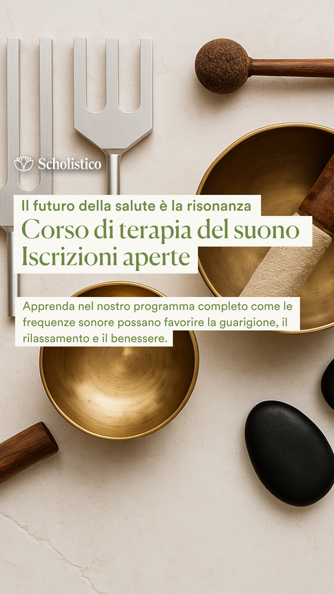 Scholistico Italia ad creative, April 2026
