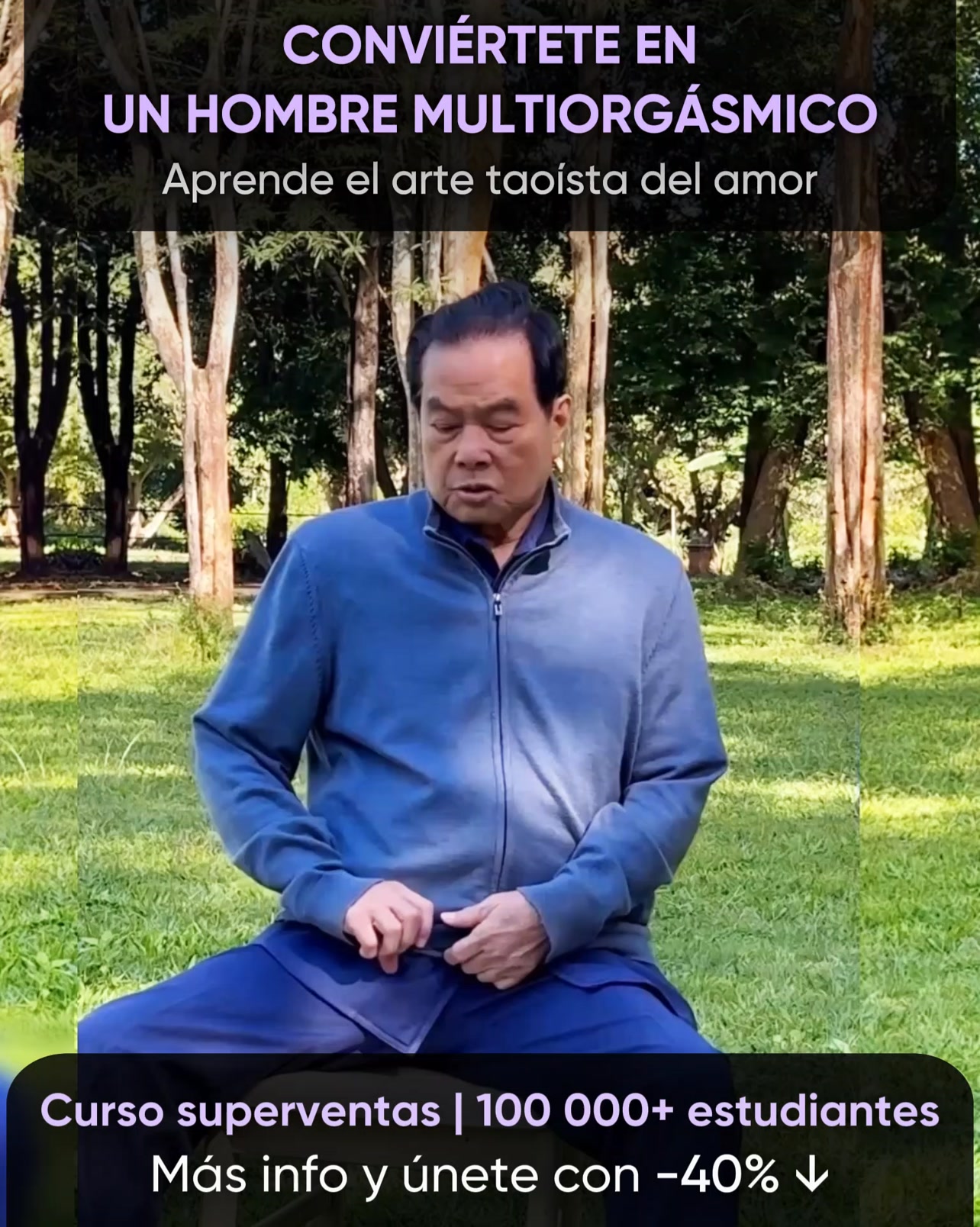 Master Mantak Chia Official Fanpage ad creative, July 2026