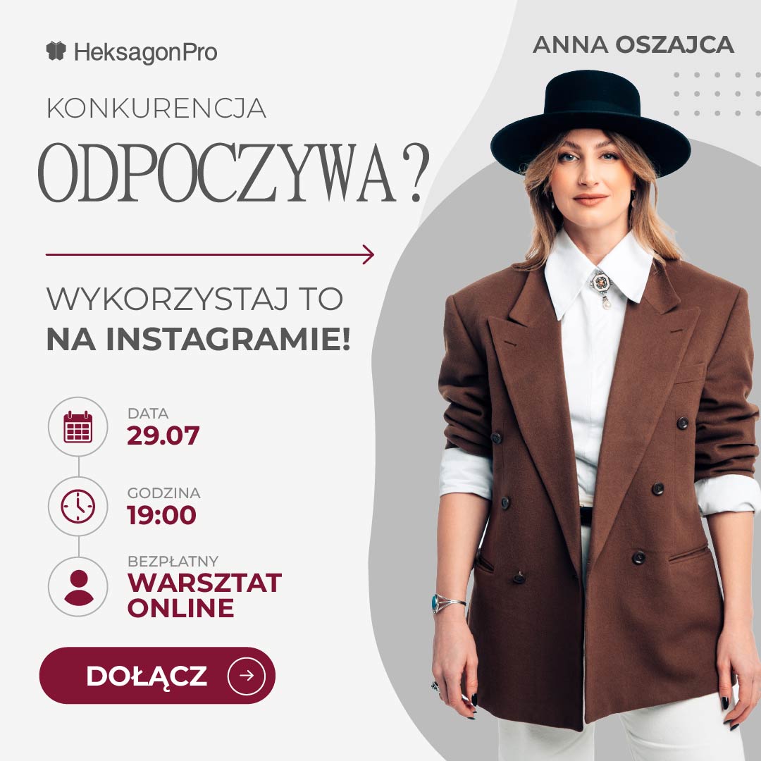 Anna Oszajca - Akademia Medialna ad creative, July 2026