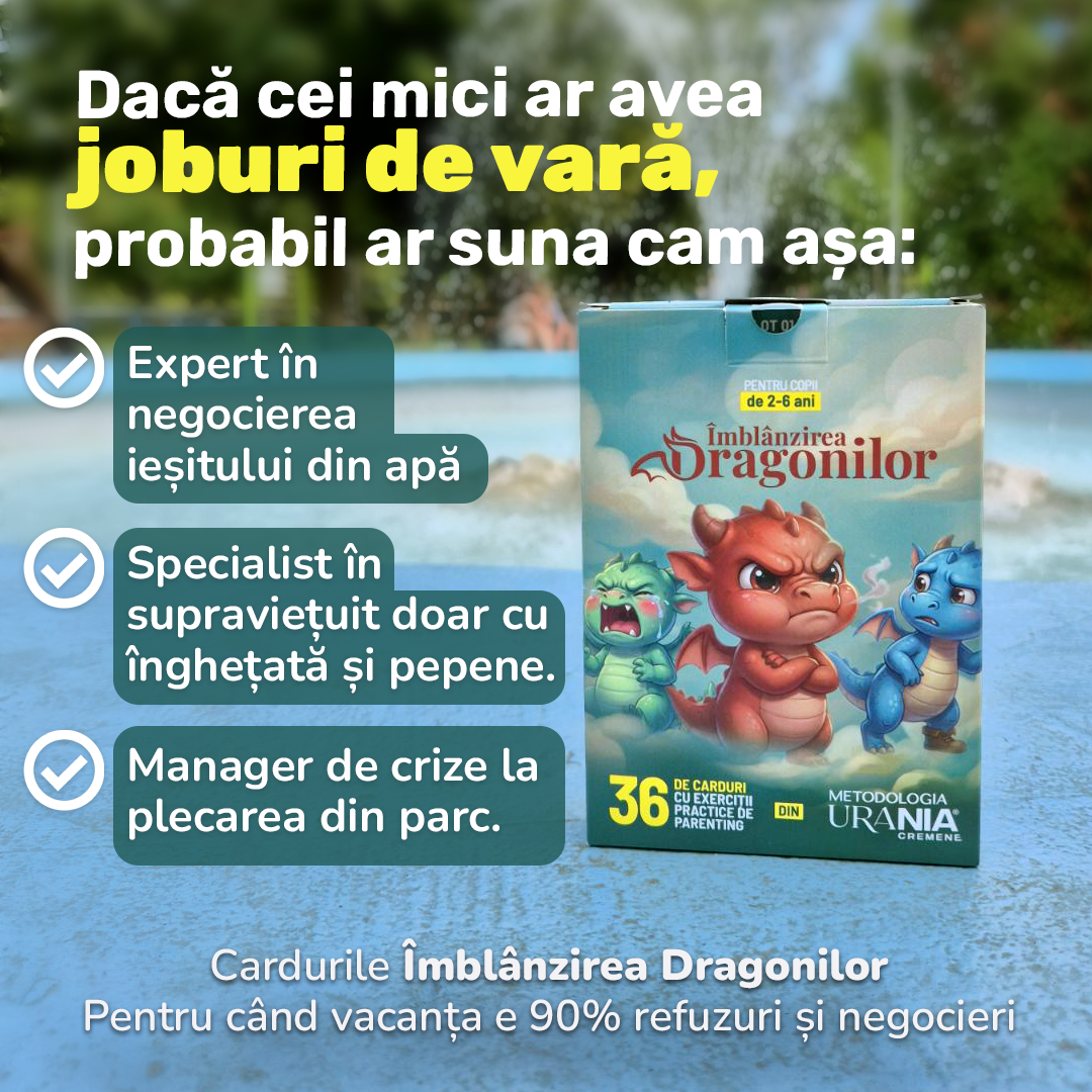 Urania Cremene ad creative, July 2026