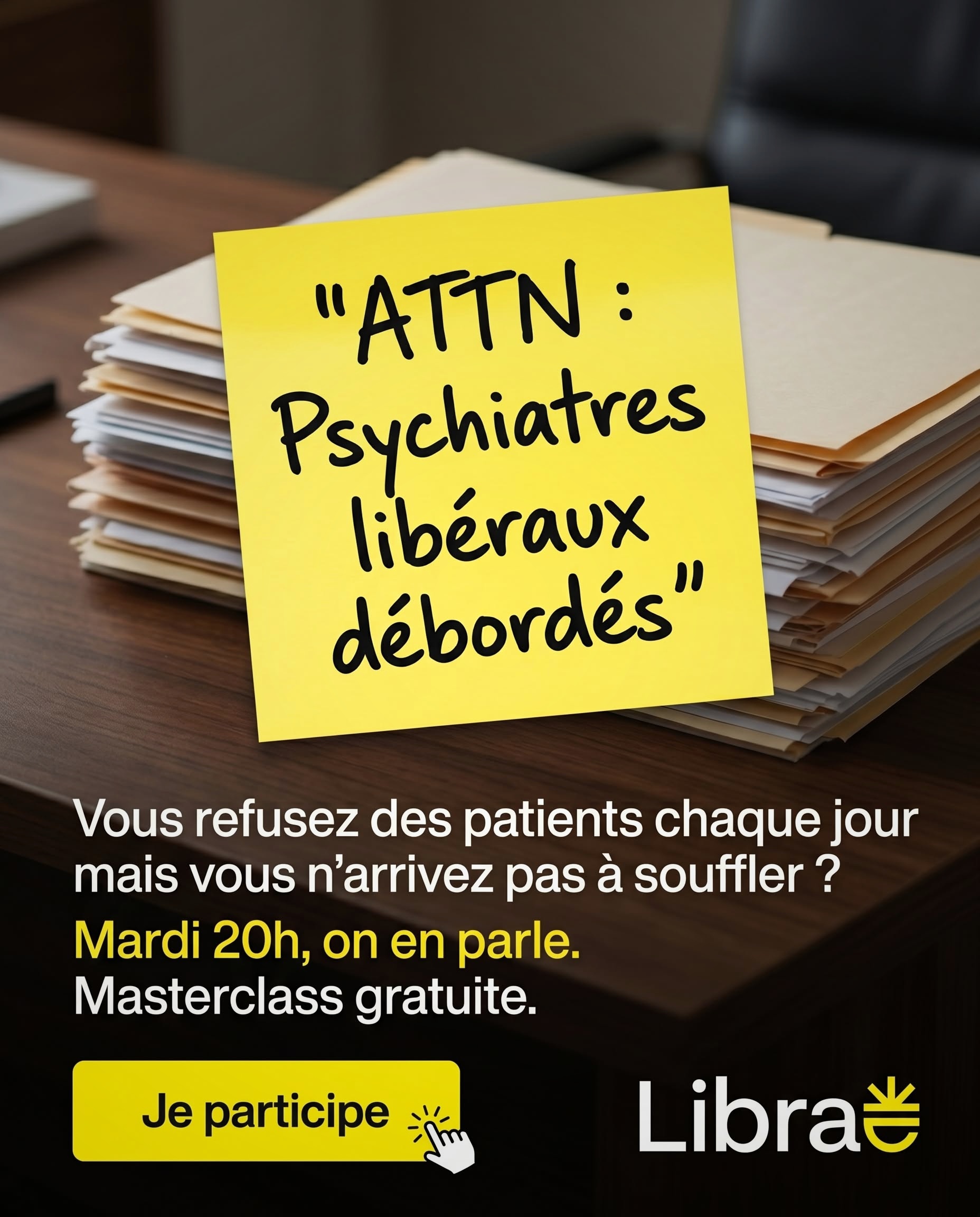 Libéraux Libres ad creative, July 2026