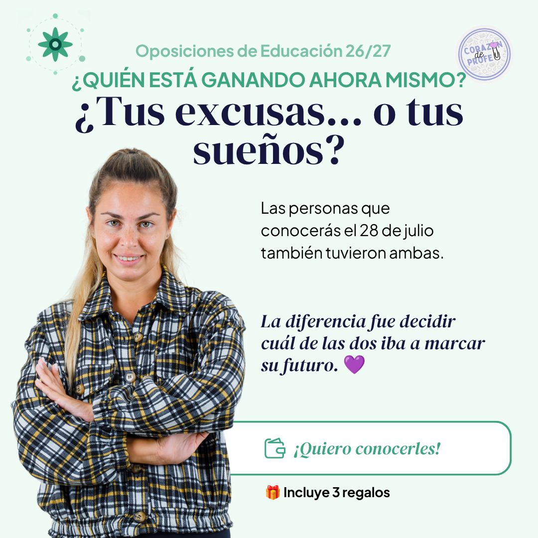 Comunidad Opospills ad creative, July 2026