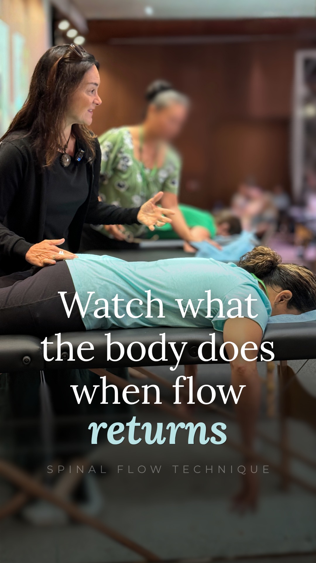 Spinal Flow Technique ad creative, July 2026
