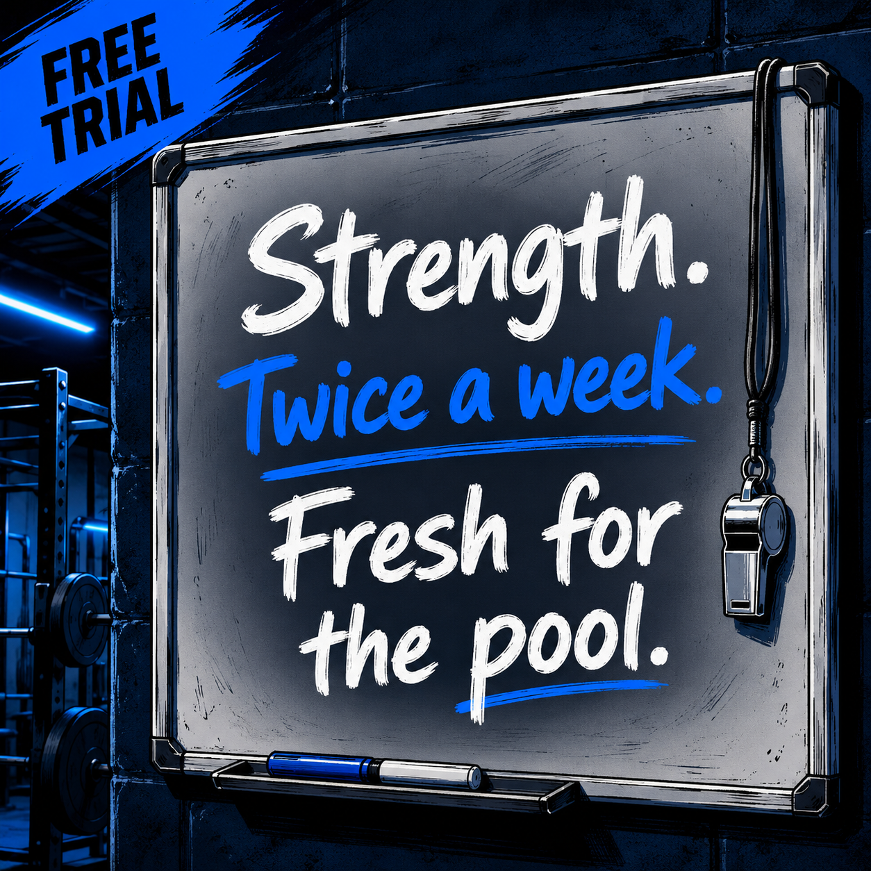 Jake Tyson - SwimStrength ad creative, July 2026