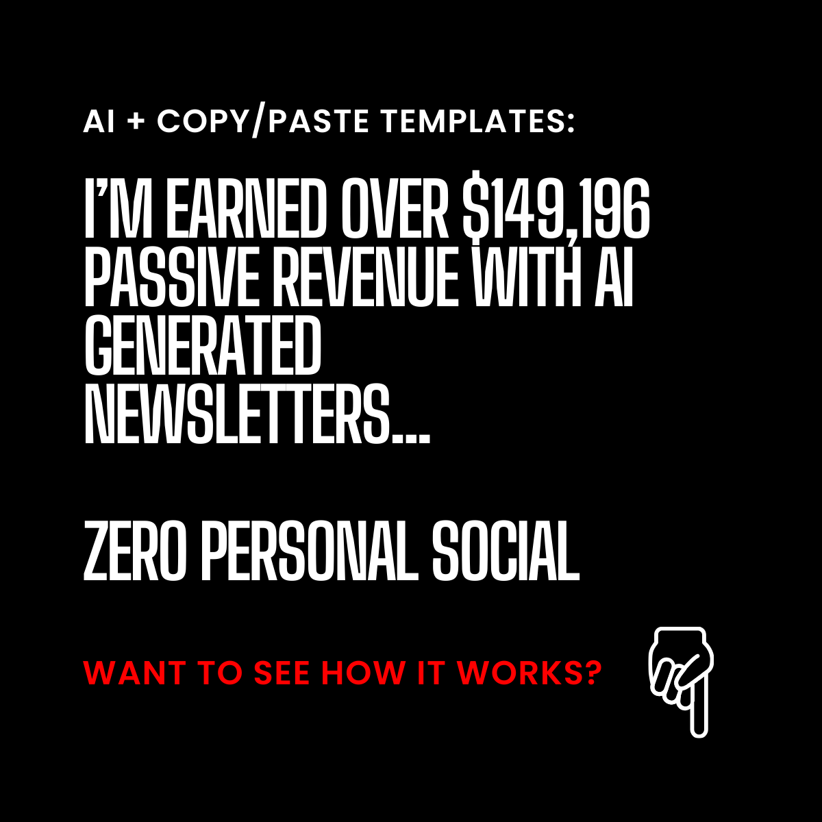 ScaleYourHustle ad creative, July 2026