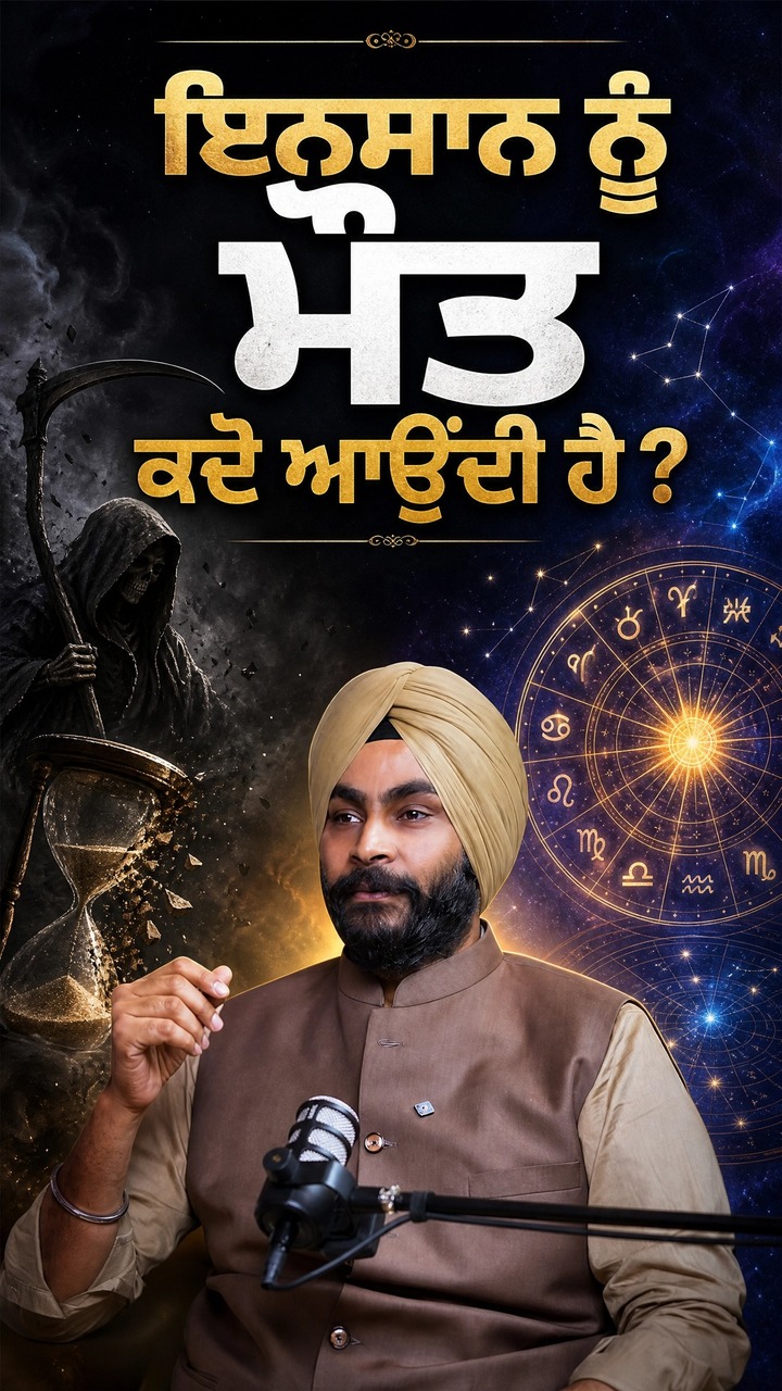 Acharya Satvinder ad creative, July 2026