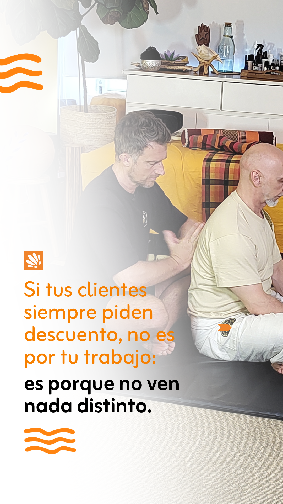 Sebastien Valla Massage School ad creative, July 2026