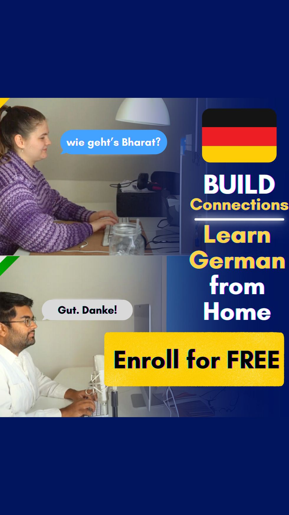 Bharat in Germany ad creative, June 2026