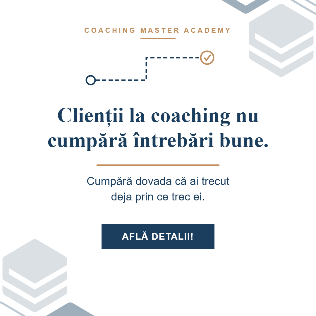 Coaching Master Academy ad creative, July 2026