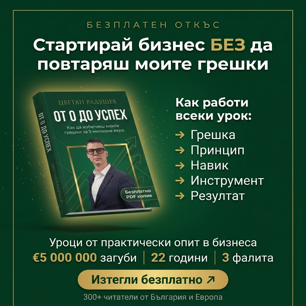 Цветан Радушев ad creative, July 2026
