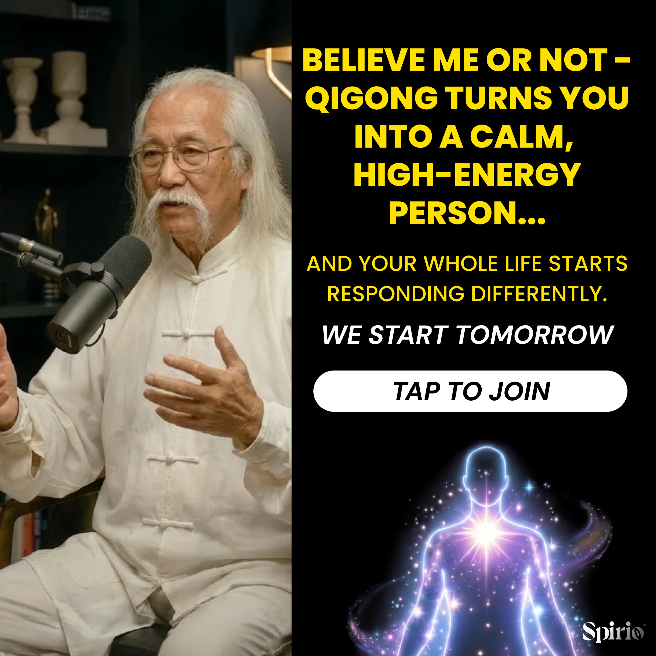 Tai Chi from Master Li Jian ad creative, May 2026