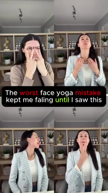 FaceYoga Challenge ad creative, April 2026