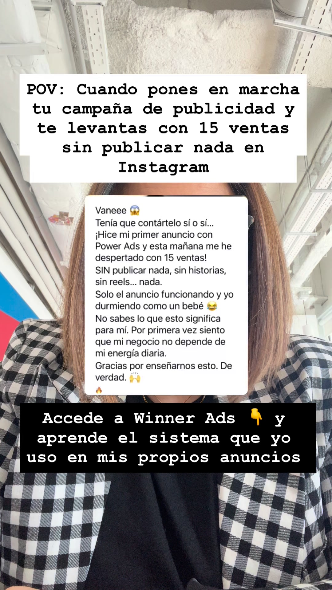 Vanesa Espi Campos ad creative, July 2026