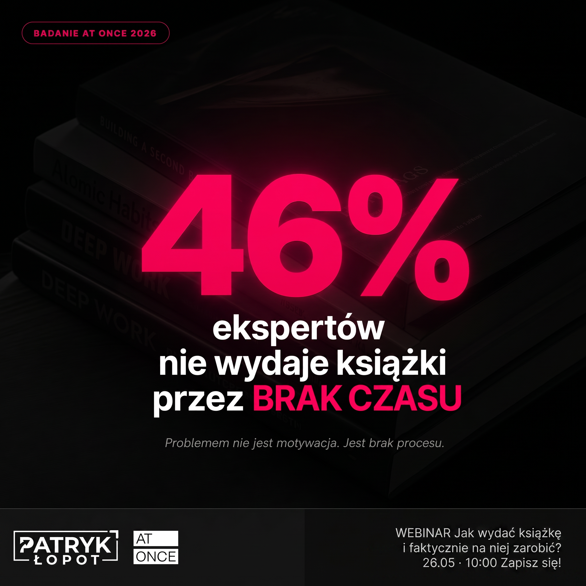 Patryk Łopot ad creative, May 2026