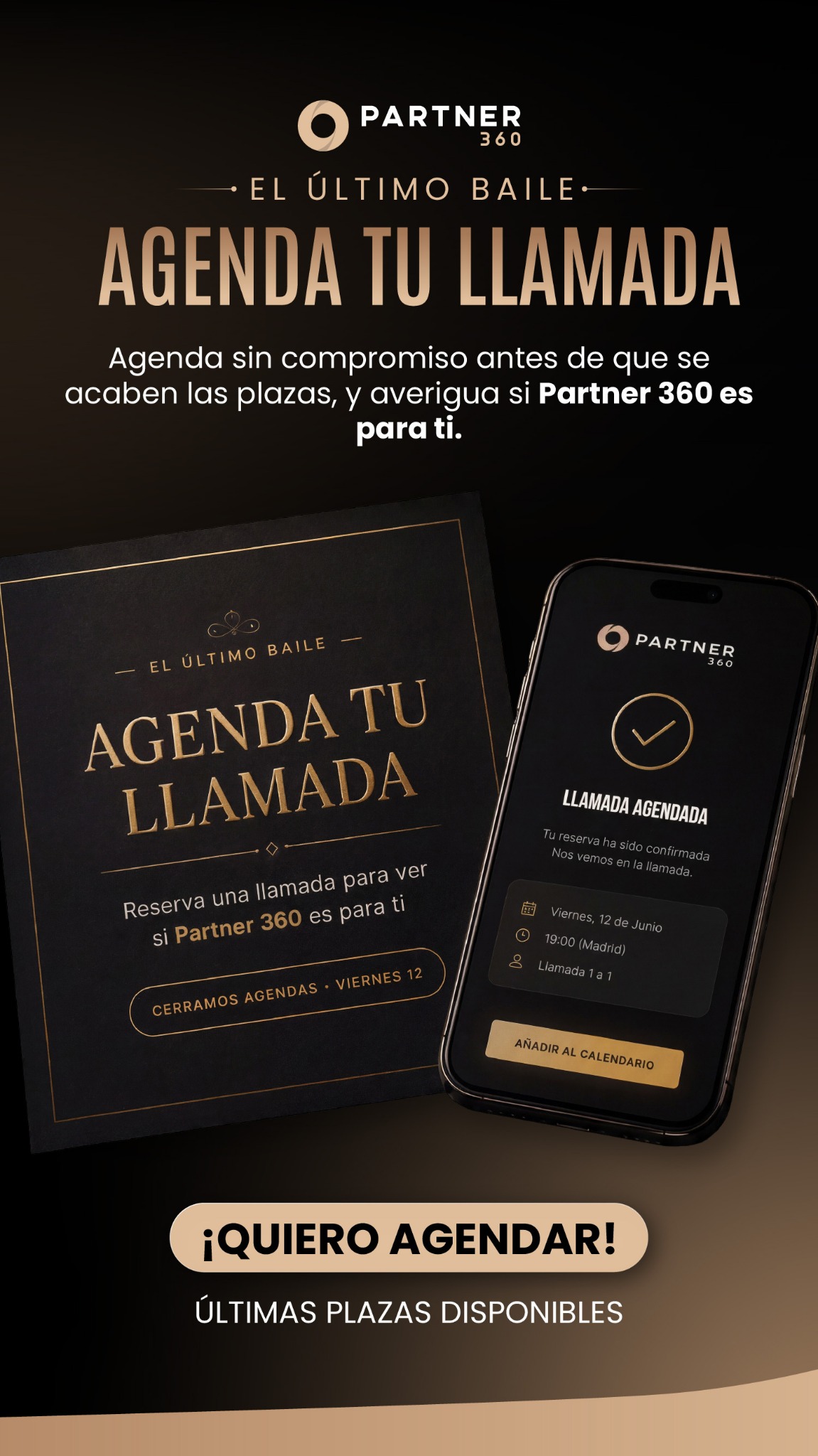 Partner 360 Academy ad creative, June 2026