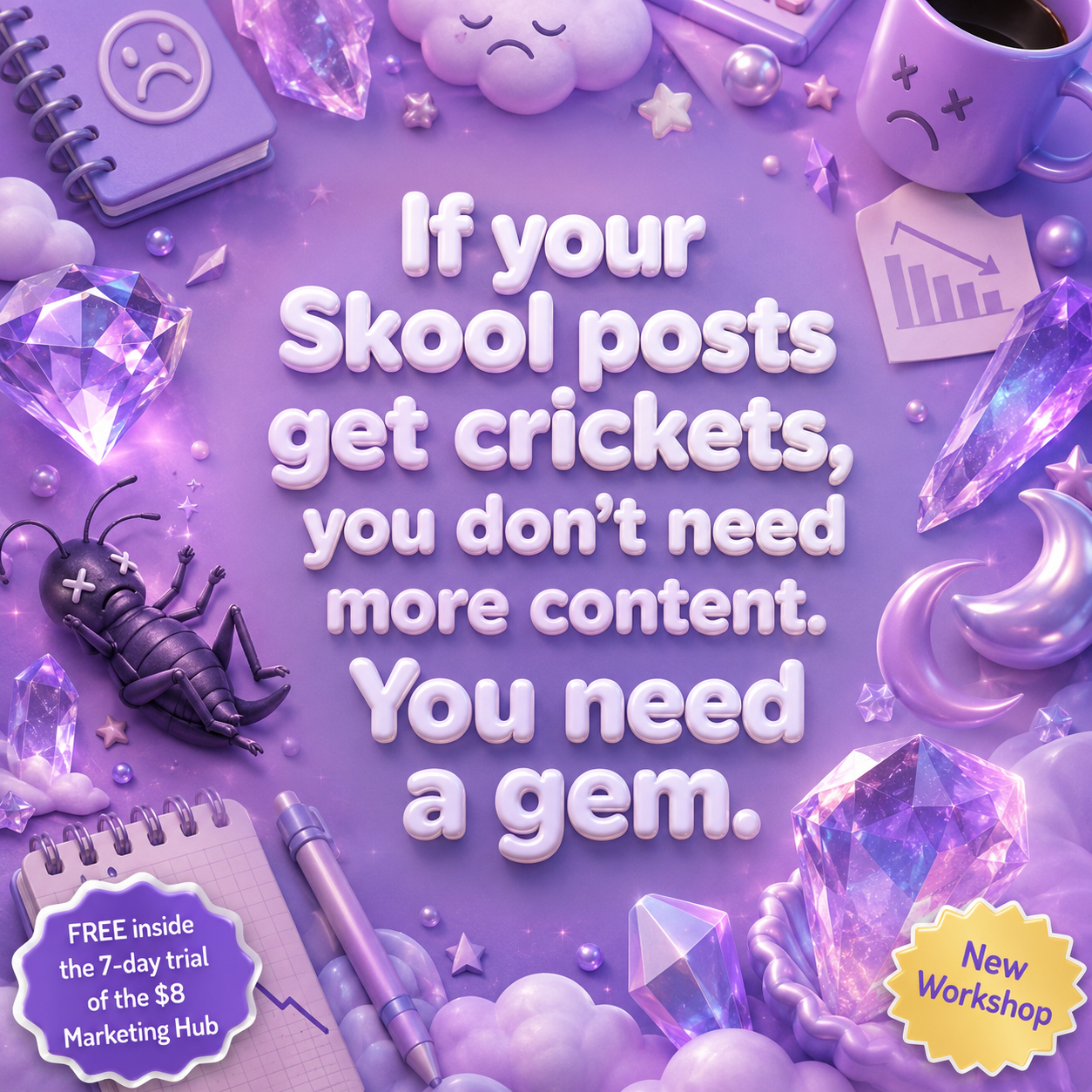 Amanda Fielding-Smith ad creative, July 2026