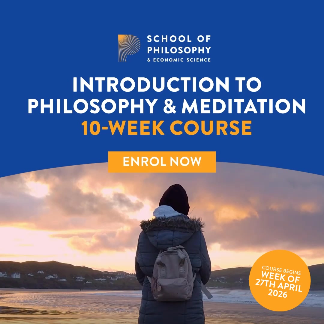 Practical Philosophy Ireland ad creative, April 2026